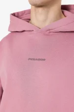 Pegador Logo Boxy Washed Rust Pink Gum Hoodie