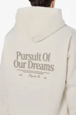 Pegador Brooke Oversized Washed Warm White Hoodie