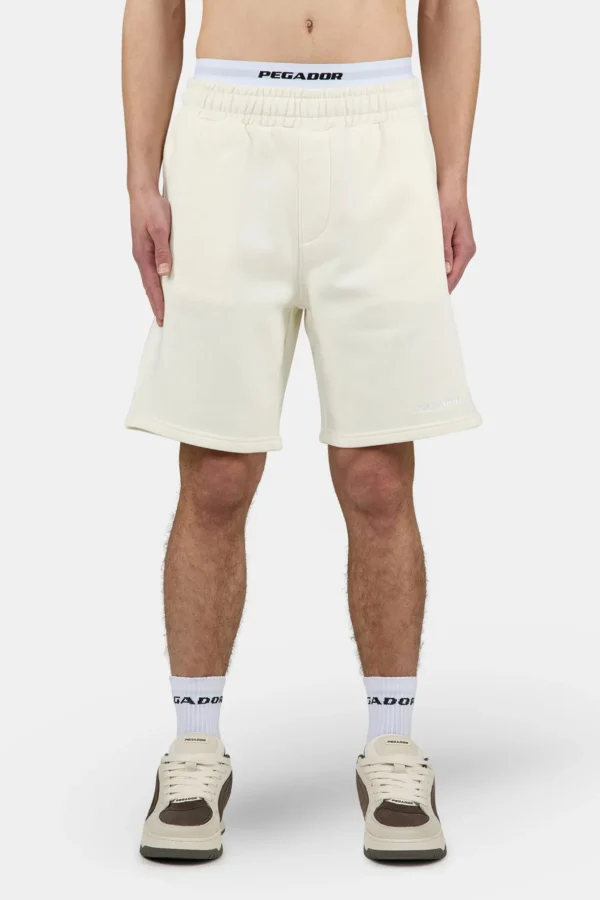 logo-heavy-sweat-shorts-washed-unbleached-white