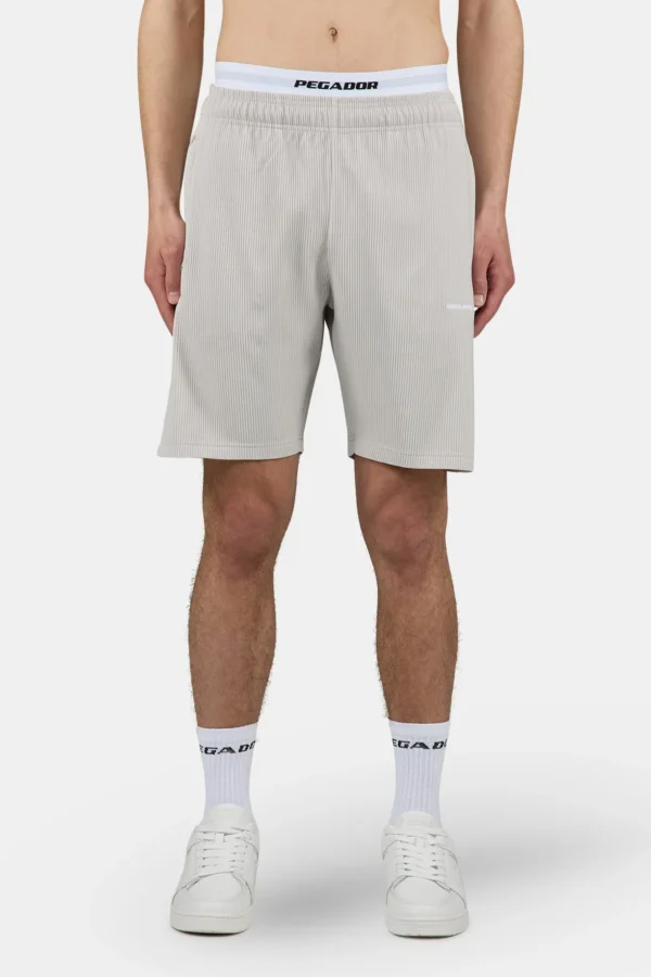 troy-plissee-shorts-pure-grey