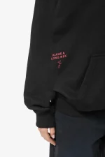 Ailis Oversized Hoodie Washed Black-2