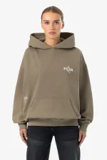 Ailis Oversized Hoodie Washed Desert Taupe