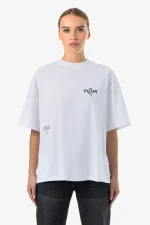 Ailis Oversized Tee White