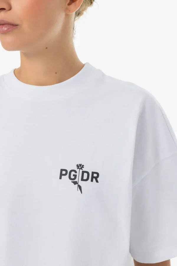 Ailis Oversized Tee White-2
