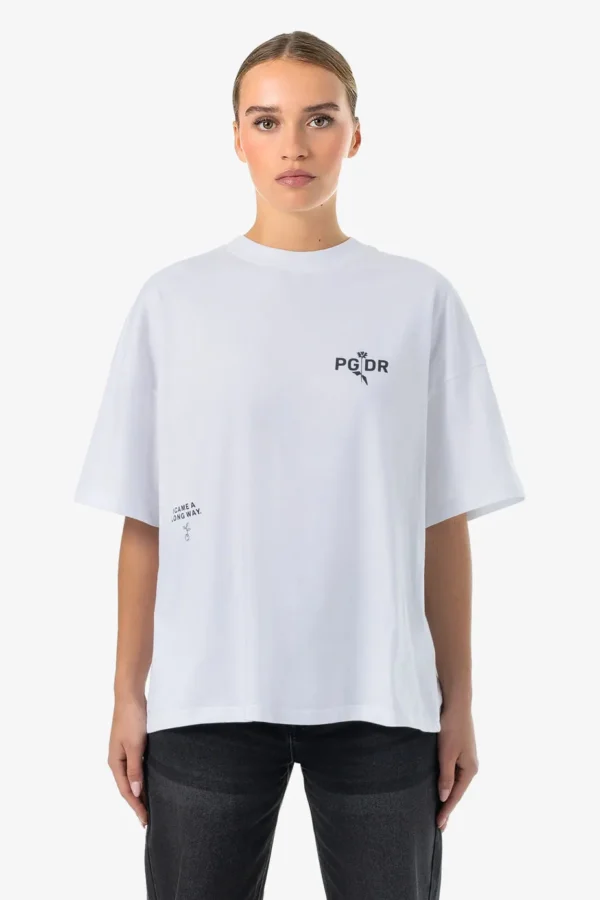 Ailis Oversized Tee White