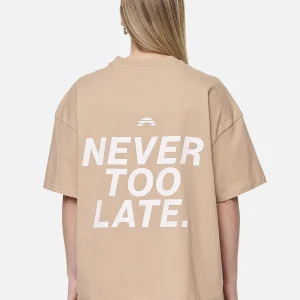 Airville Heavy Oversized Tee Washed Safari Sand-1