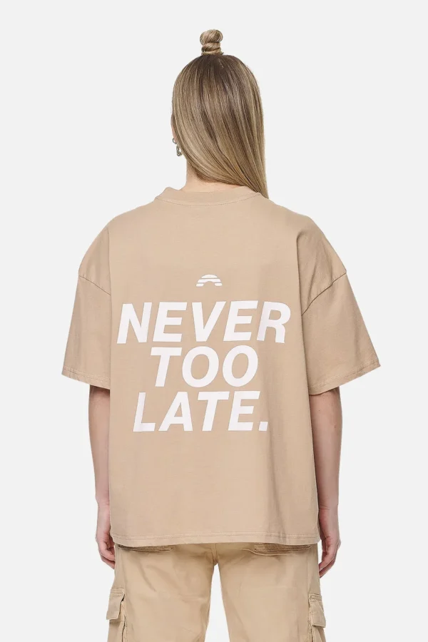 Airville Heavy Oversized Tee Washed Safari Sand-1