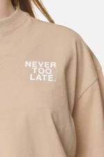 Airville Heavy Oversized Tee Washed Safari Sand-2