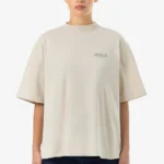 Akira Oversized Tee Washed Light Beige