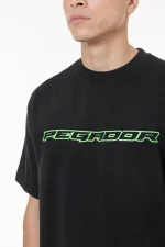 Alden Oversized Tee Washed Black-2