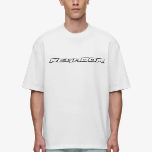 Alden Oversized Tee White