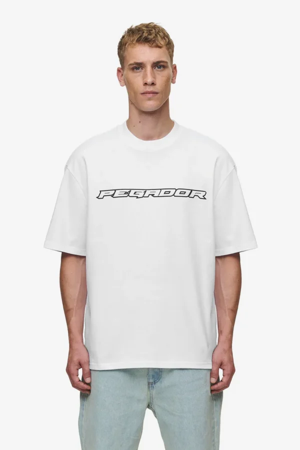 Alden Oversized Tee White