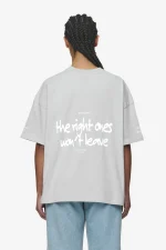 Aleja Heavy Oversized Tee Washed Sky Grey-1