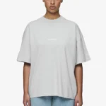 Aleja Heavy Oversized Tee Washed Sky Grey