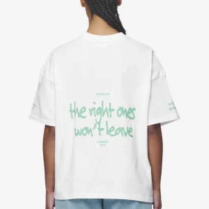 Aleja Heavy Oversized Tee White-1