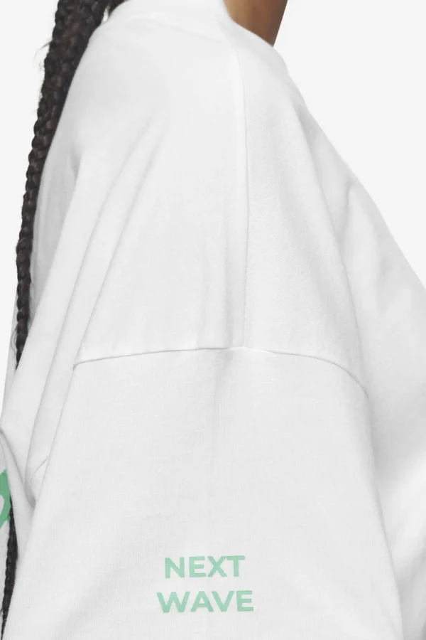 Aleja Heavy Oversized Tee White-3