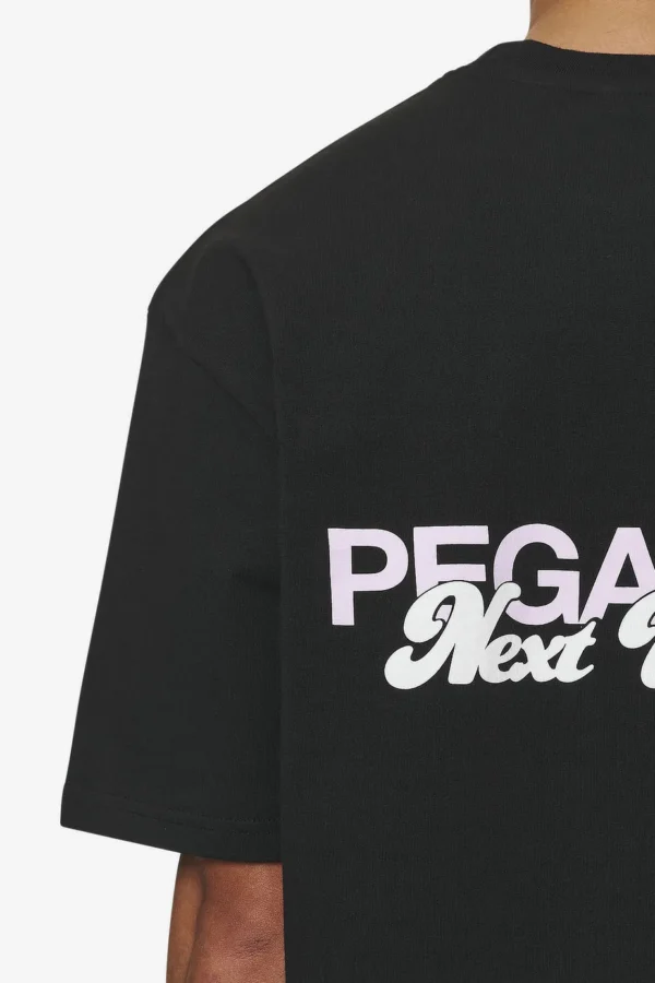 Aleso Oversized Tee Washed Black-2