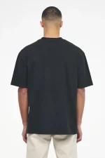 Algon Oversized Tee Vintage Washed Black Ink-1