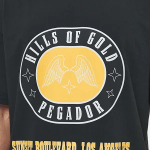 Algon Oversized Tee Vintage Washed Black Ink-2