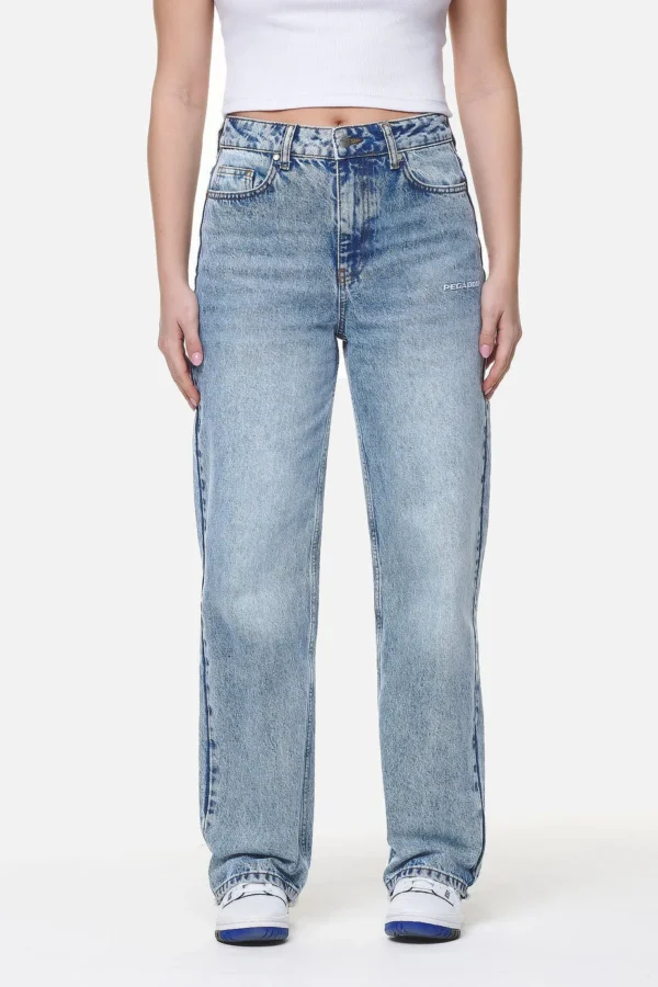 Allora Wide Jeans Bright Denim Blue