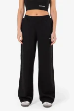 Amanda Rib Pants Washed Black