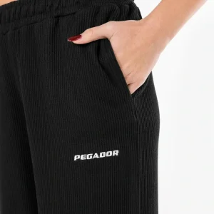 Amanda Rib Pants Washed Black-2