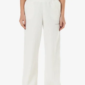 Amanda Rib Pants Washed Warm White