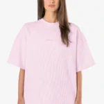 Amanda Rib Tee Washed Bubblegum
