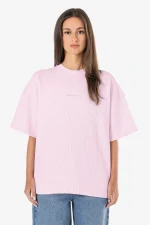 Amanda Rib Tee Washed Bubblegum