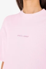 Amanda Rib Tee Washed Bubblegum-2