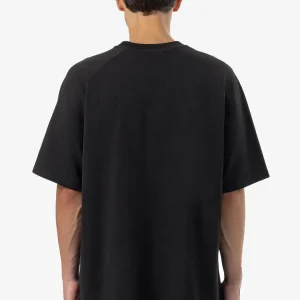 Anclar Oversized Raglan Tee Washed Black-1