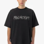 Anclar Oversized Raglan Tee Washed Black