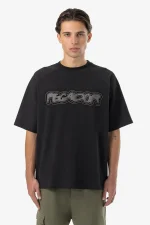 Anclar Oversized Raglan Tee Washed Black