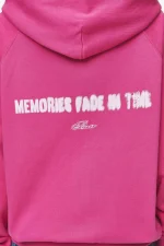 Anna Oversized Sweat Jacket Washed Digital Pink-3