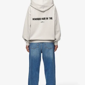 Anna Oversized Sweat Jacket Washed Moon Grey-1