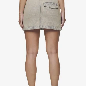Antonia Cargo Mini Skirt Washed Coast Sand-1