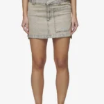 Antonia Cargo Mini Skirt Washed Coast Sand