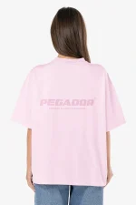 Arendal Logo Heavy Oversized Tee Washed Bubblegum-1