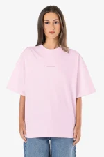 Arendal Logo Heavy Oversized Tee Washed Bubblegum