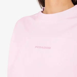 Arendal Logo Heavy Oversized Tee Washed Bubblegum-2