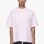Arendal Logo Heavy Oversized Tee Washed Bubblegum White
