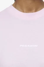 Arendal Logo Heavy Oversized Tee Washed Bubblegum White-2