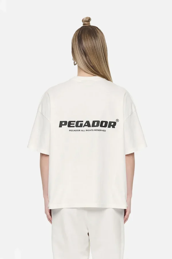 Arendal Logo Heavy Oversized Tee Washed Coconut Milk Black-1