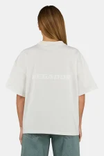 Arendal Logo Heavy Oversized Tee Washed Unbleached-1