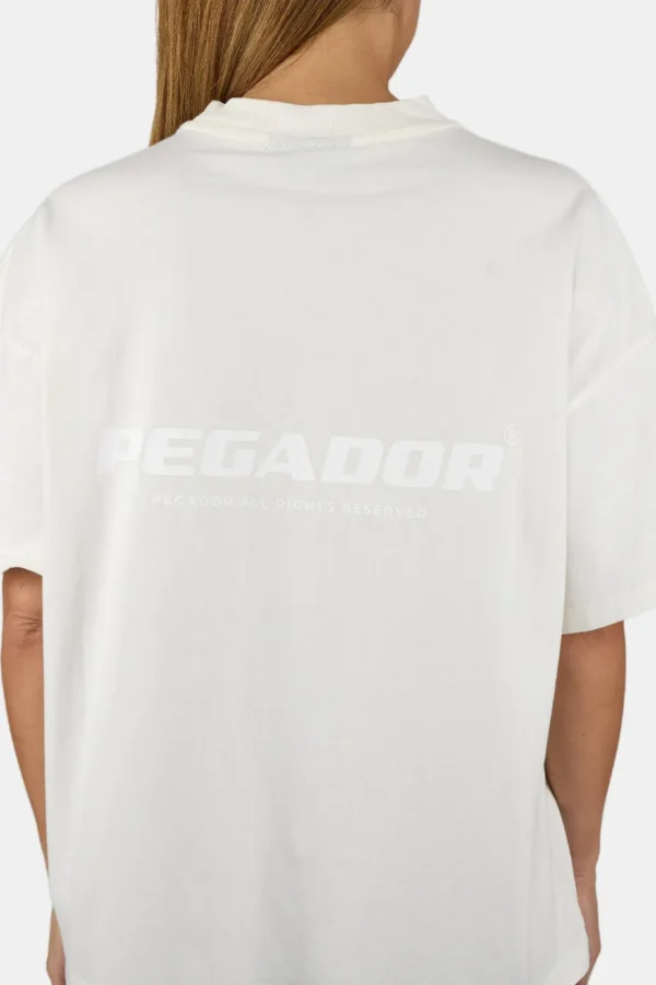 Arendal Logo Heavy Oversized Tee Washed Unbleached-2