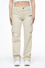Arlia Wide Cargo Pants Espresso