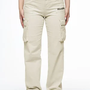 Arlia Wide Cargo Pants Espresso