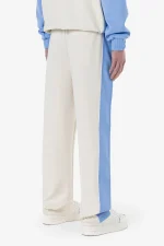 Atlas Track Pants Warm White Spring Blue-1