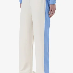 Atlas Track Pants Warm White Spring Blue-1