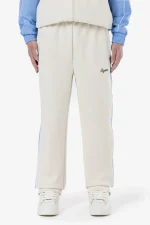 Atlas Track Pants Warm White Spring Blue